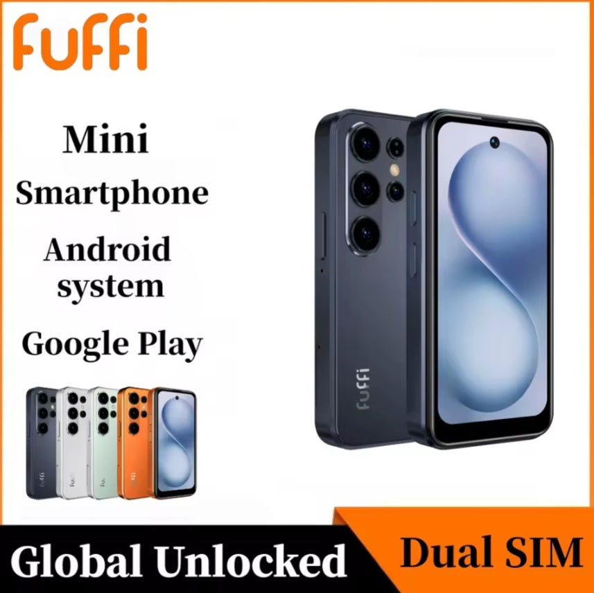 FUFFI S26 Pro Mini Orange Smartphone Dust Water & Scratch Resistant HD Screen Super/Fast Charging Smartphone (RAM 2GB÷16GB ROM). smp