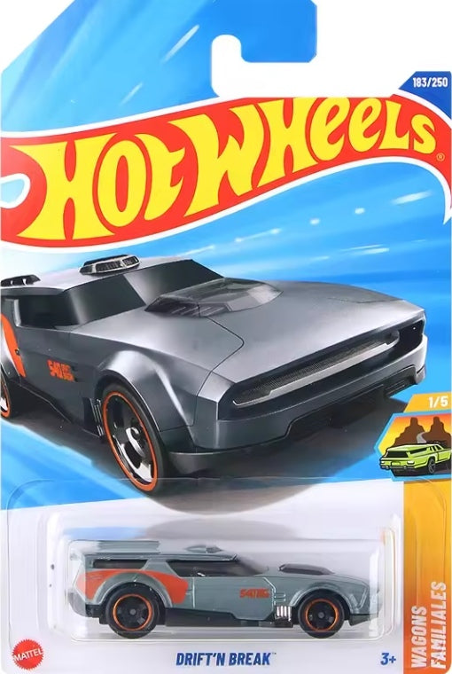 Hot Wheels 2025-Q Case Alloy "Drift'N Break" Toy Car tys crs