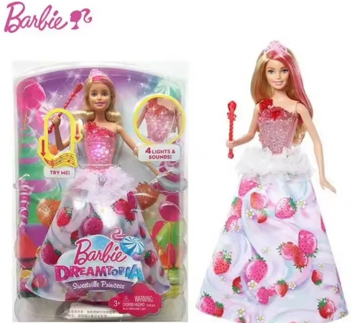 Original Barbie Dream Topia Sweetville Princess Doll tys dll