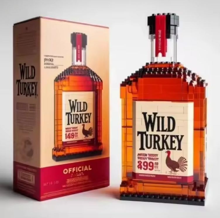 Home Decor Whiskey Bottle Building Blocks Set Toys tys bbs