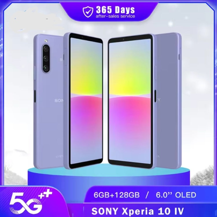 Sony Xperia 10 IV 5G Smartphone Water Resistant Dustproof HD Screen Fingerprint Unlock Function Super/Fast Charging Japan Version (Green) Smartphone smp