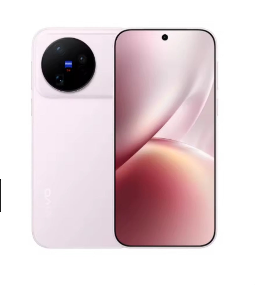 Vivo X500 Chinese Version Pink Smartphone Facial Recognition & Fingerprint Unlock Function Dust Water & Scratch Resistant HD Screen Super/Fast Charging Smartphone (RAM 12GB+256GB ROM). smp