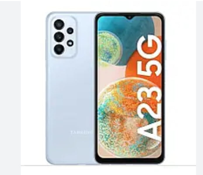 Samsung Galaxy A23 5G Global Version Blue Smartphone Dust Water & Scratch Resistant HD Screen Super/Fast Charging Smartphone (RAM 4GB+64GB ROM). smp