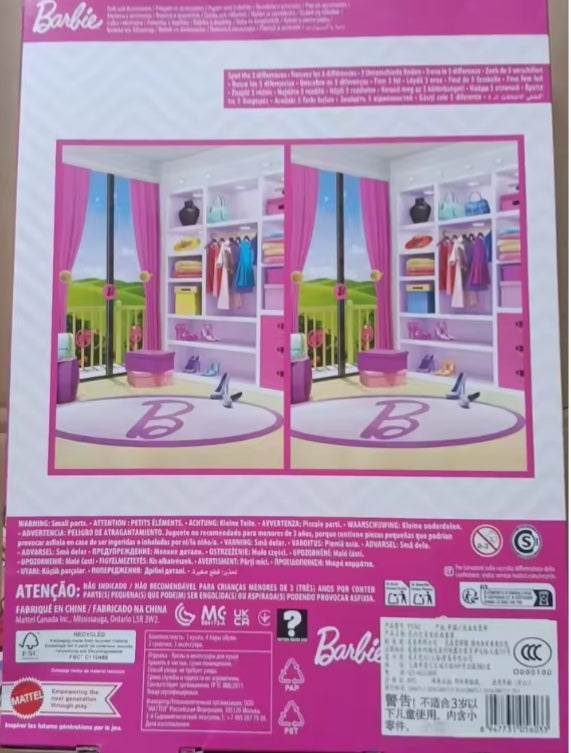 Barbie Doll Fashion Set dll tys