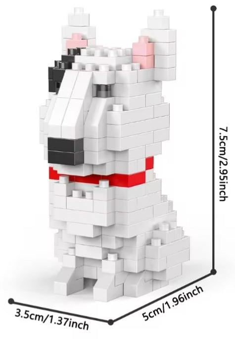 Home Decor Mini Dog Building Block Set Toys tys bbs