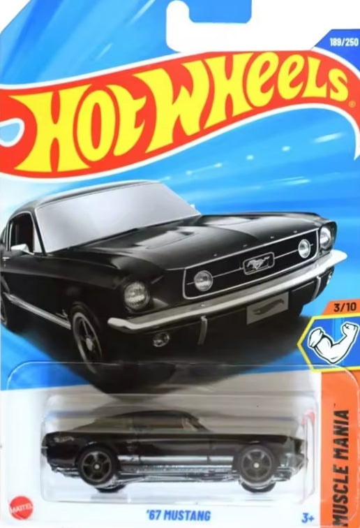 2025 Hot Wheels L J Batch '67 Mustang" Toy Car tys crs