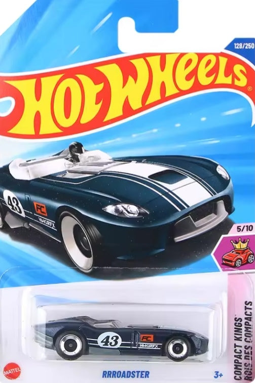Hot Wheels 2025-Q Case Alloy "RRRoadster" Toy Car tys crs