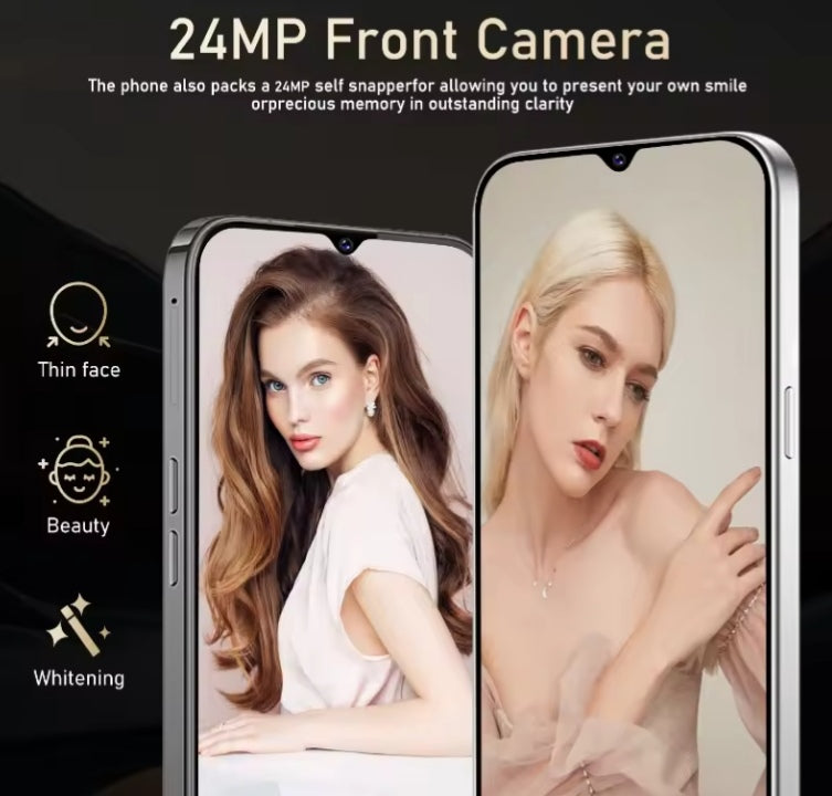 Global Vision 17 Pro Max 4G Android Smartphone 6.3inch HD Screen RAM 4GB+128GB ROM (Black) Smartphone smp
