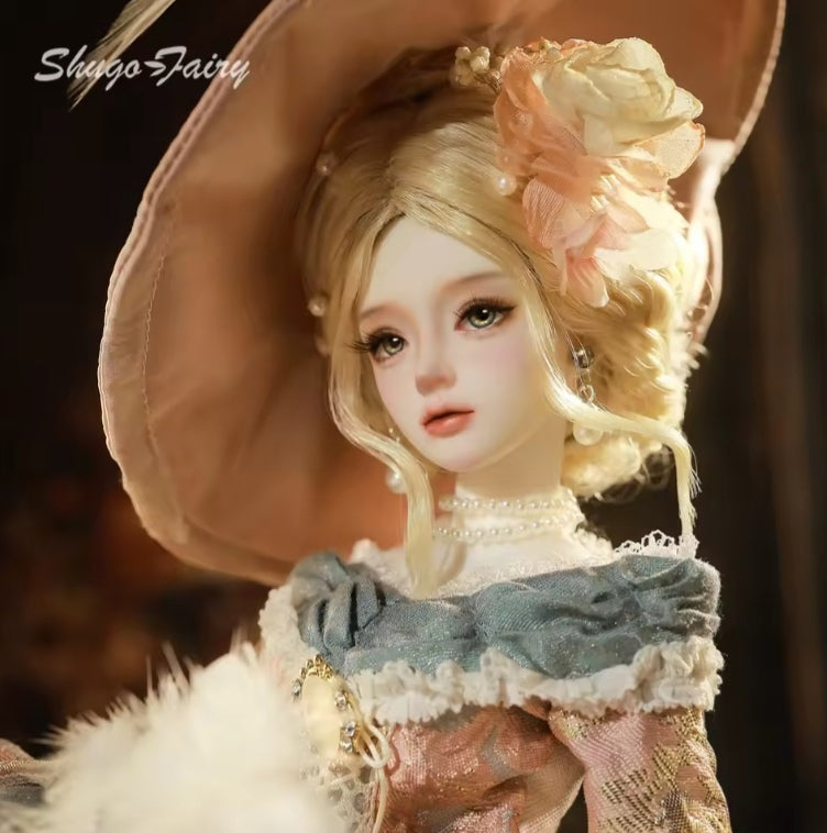 Shuga Fairy BJD Princess Ariana European Palace Court Style Heavy Detail Clothing Fullset Doll dll tys