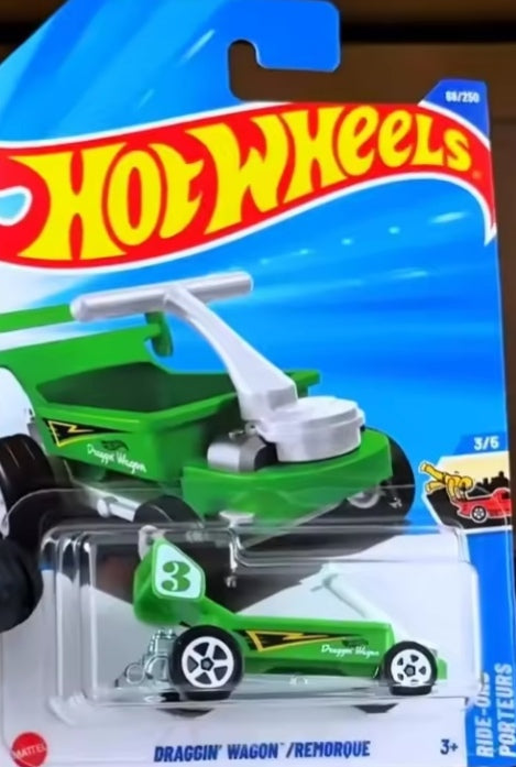 Hot Wheels Draggin' Wagon/Remorque Toy Sooter tys crs