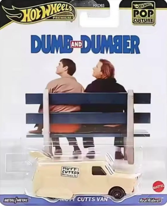 Hot Wheels "Dumb & Dumber" Movie Cutts Van Toy Car tys crs