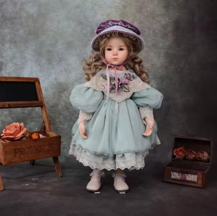 Cloveray Original Victorian Style Ceramic Doll dll tys