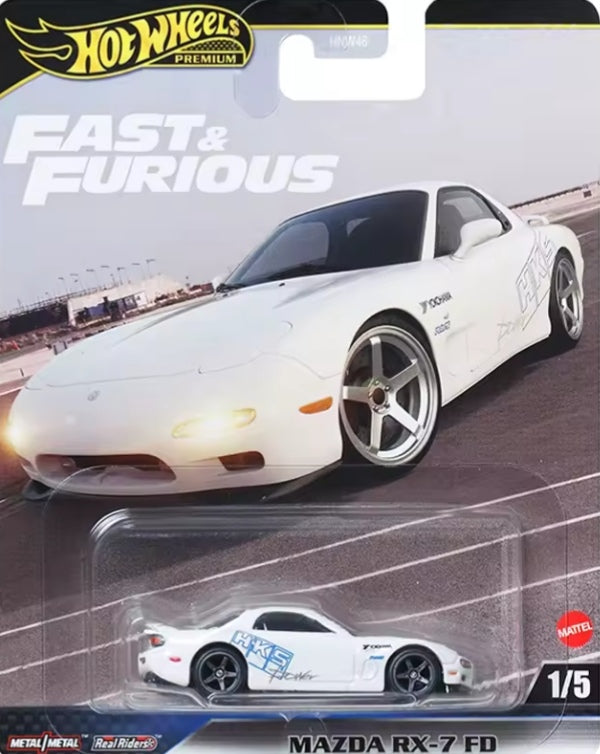 Hot Wheels Premium JDM Mazda Series "Mazda RX-7 FD" Toy Car tys crs