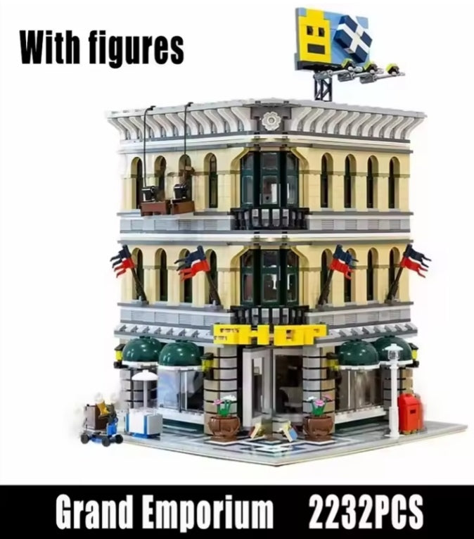 Grand Emporium Building Blocks Set Toys tys bbs