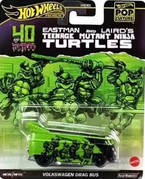 Hot Wheels Eastman & Laird's Volkswagen Drag Bus Toy crs tys