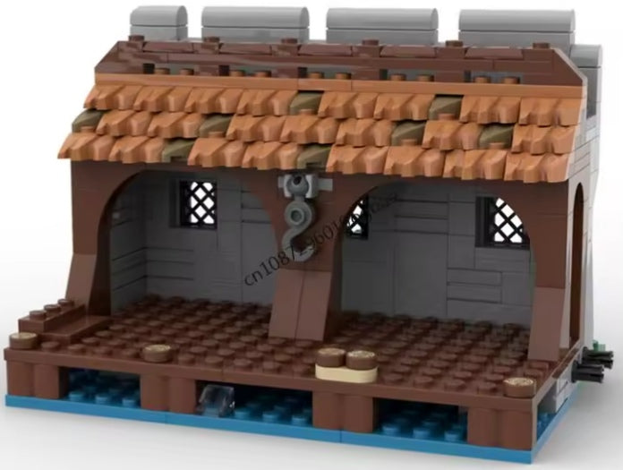 Mediaeval Castle Building Blocks Set Toys tys bbs