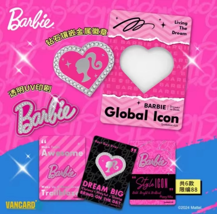 Barbie Series Collectable Cards dll tys