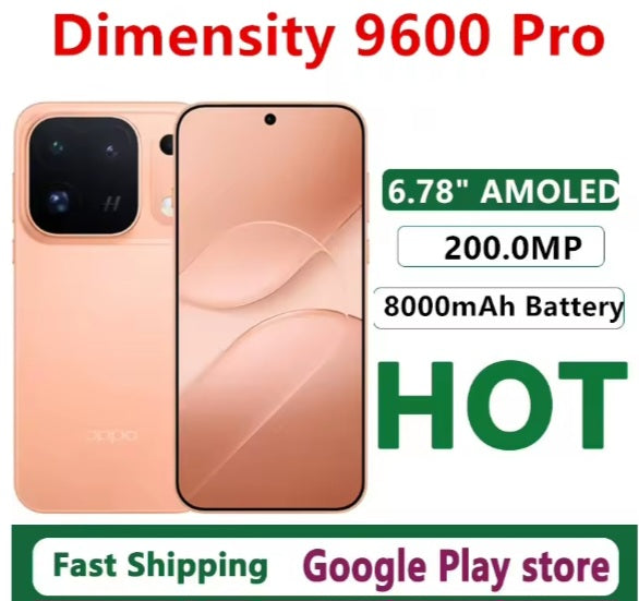 Oppo Find X10 Pro Max Chinese Version Orange Smartphone Dust Water & Scratch Resistant HD Screen Super/Fast Charging Smartphone (RAM 12GB÷256GB ROM). smp