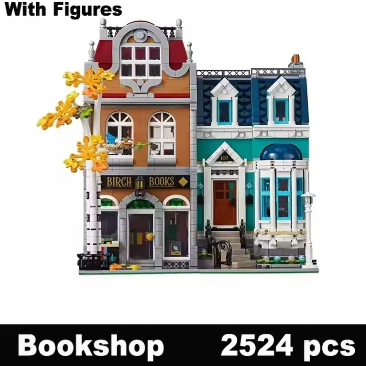 Bookshop Building Blocks Set Toys tys bbs