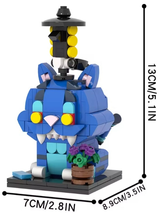 Mooxi KPop Demon Hunters Lion Crow Building Blocks Set Toys tys bbs