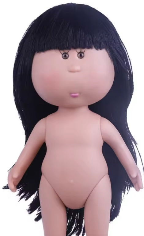 Cute 24cm Bean Eye Vinyl Doll dll tys