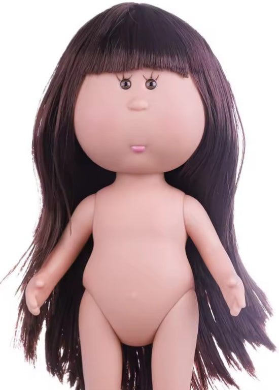 Cute 24cm Bean Eye Vinyl Doll dll tys