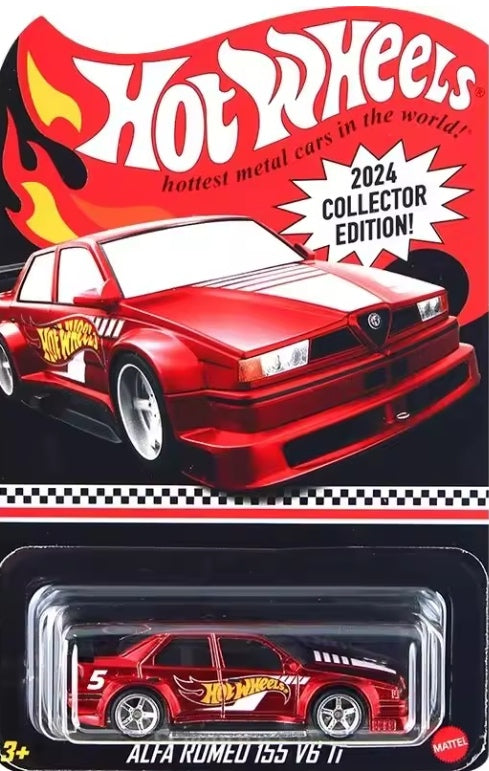 Hot Wheels 2025 Collector Edition Series "Alfa Romeo 155 V6" Toy Car tys crs