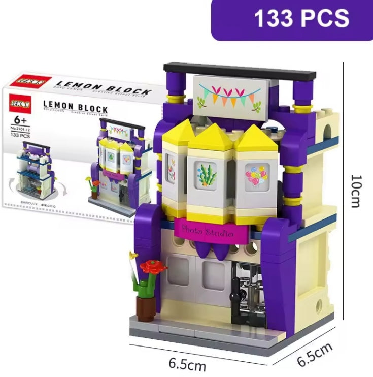 City Street Gift Shop Building Blocks Set Toys tys bbs