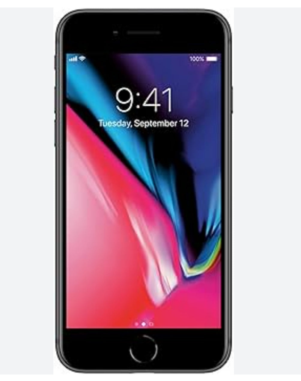 Apple iPhone 8 Plus 4G LTE Smartphone Chinese/US Version Fingerprint Unlock Function Dust Water & Scratch Resistant HD Screen Super/Fast Charging (128GB ROM) (Gray) Smartphone smp