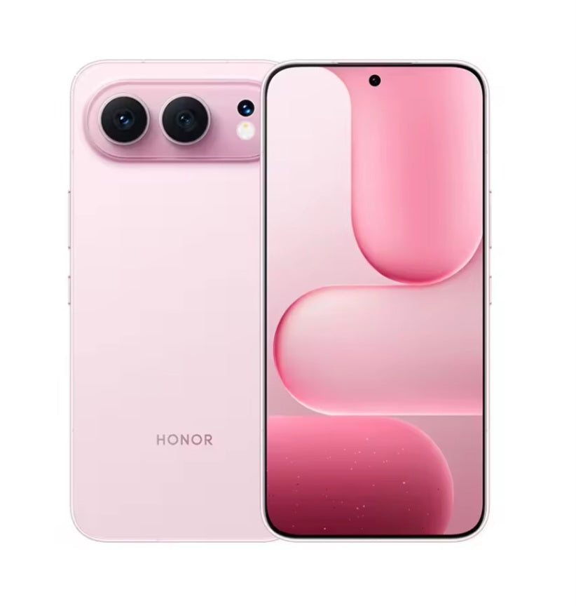 Honor 500 China Version Pink Smartphone Dust Water & Scratch Resistant HD Screen Super/Fast Charging Smartphone (RAM 12GB+256GB ROM). smp