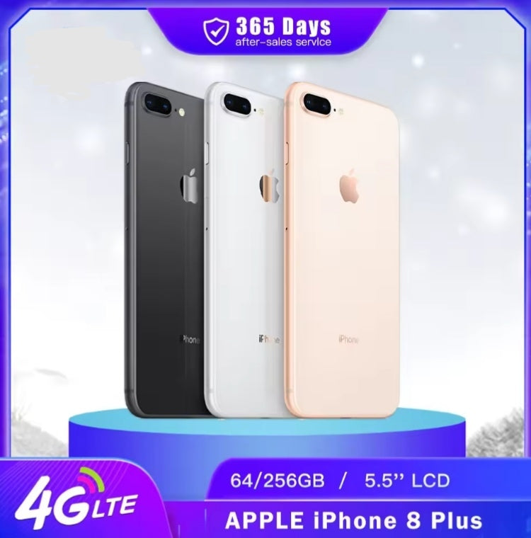 Apple iPhone 8 Plus 4G LTE Smartphone 5.5inch Screen ROM 256GB (Grey) Smartphone smp