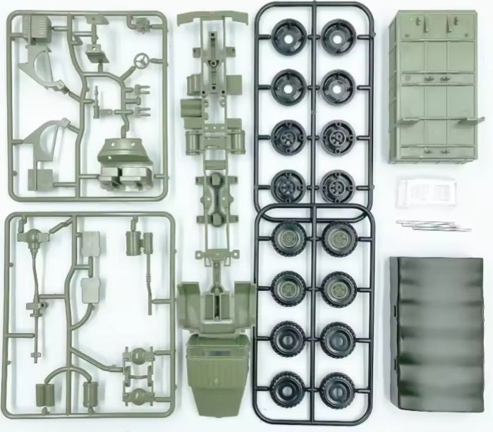 Russia Heavy Military Truck Klass 4D Building Blocks Set Toys tys bbs crs