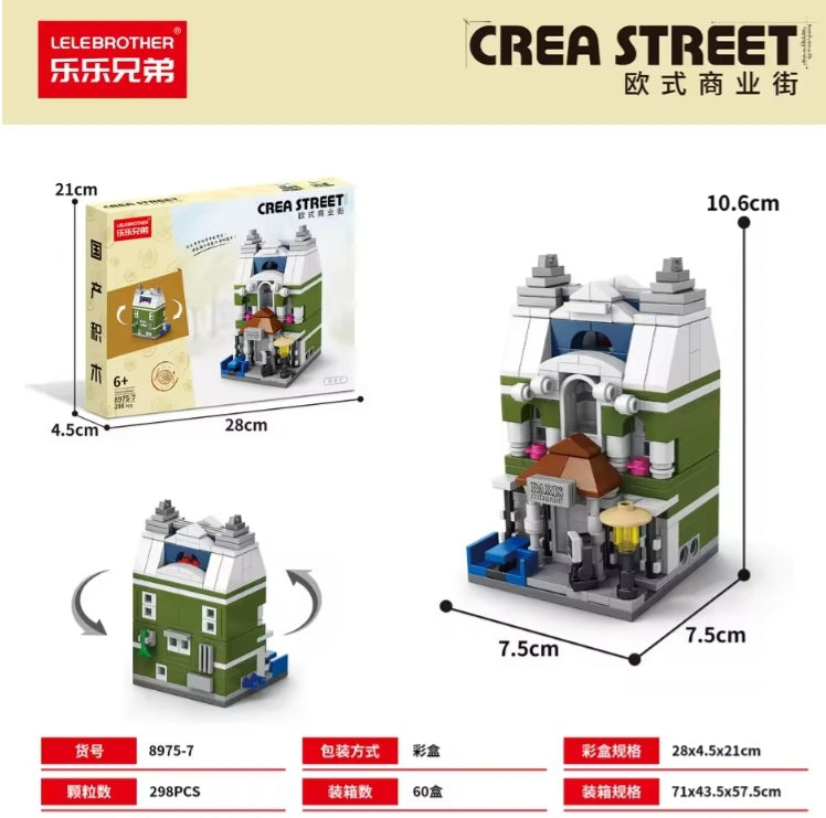 Restaurant Building Blocks Set Toys tys bbs