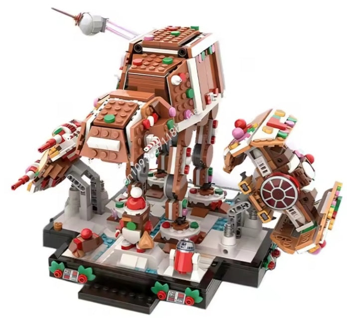 Expansion Pack Gingerbread SW Diorama Fullset Model Building Blocks Set Toys tys bbs