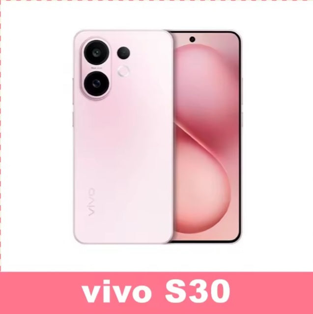 Vivo S30 5G Chinese Version Pink Smartphone Dust Water & Scratch Resistant HD Screen Super/Fast Charging Smartphone (RAM 12GB+256GB ROM). smp