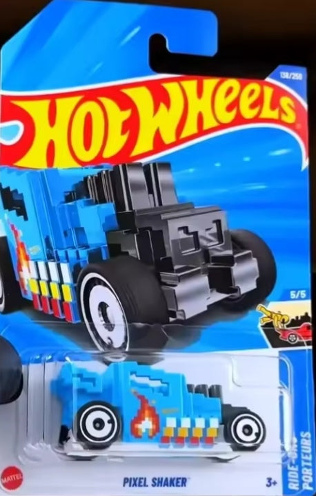 Hot Wheels Pixel Shaker Toy Car tys crs
