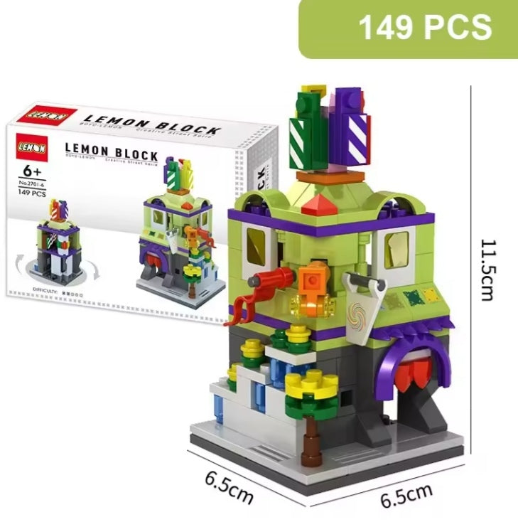 City Street Scene Building Blocks Set Toys tys bbs