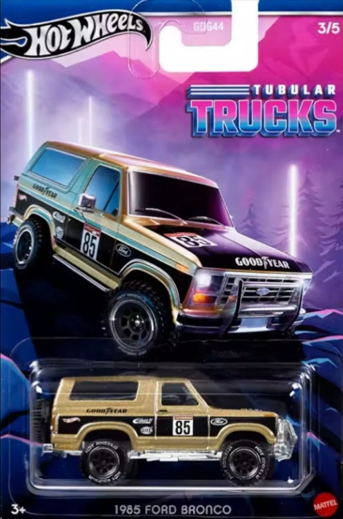 Hot Wheels Silver Series "1985 Ford Bronco" Toy Car tys crs