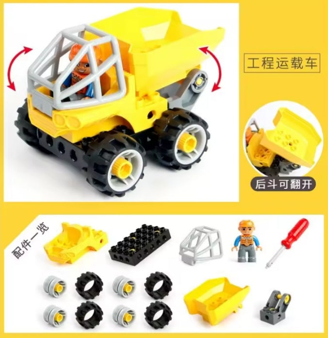 Dump Truck Building Blocks Set Toys tys bbs