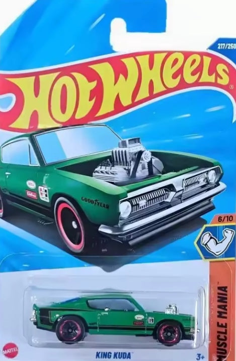 2025 Hot Wheels L J Batch "King Kuda" Toy Car tys crs