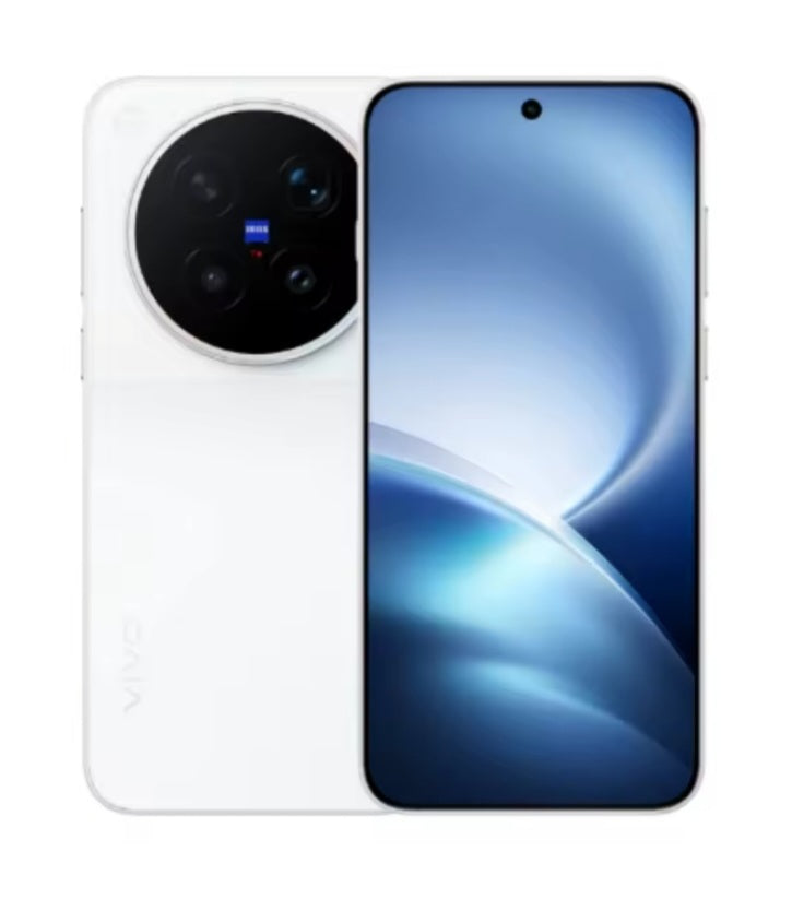 Vivo X500 Pro Max Chinese Version White Smartphone Facial Recognition & Fingerprint Unlock Function Dust Water & Scratch Resistant HD Screen Super/Fast Charging Smartphone (RAM 16GB+512GB ROM). smp