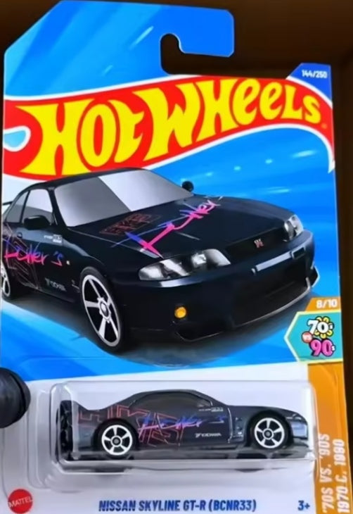Hot Wheels Nissan Skyline GT-RV Toy Car tys crs