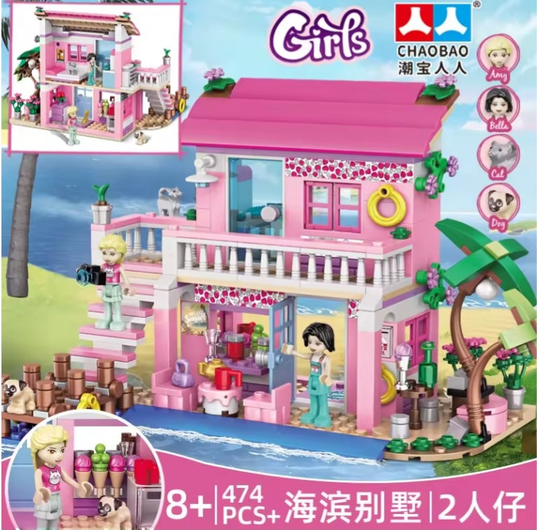 Frozen Princess Set Building Blocks Toys