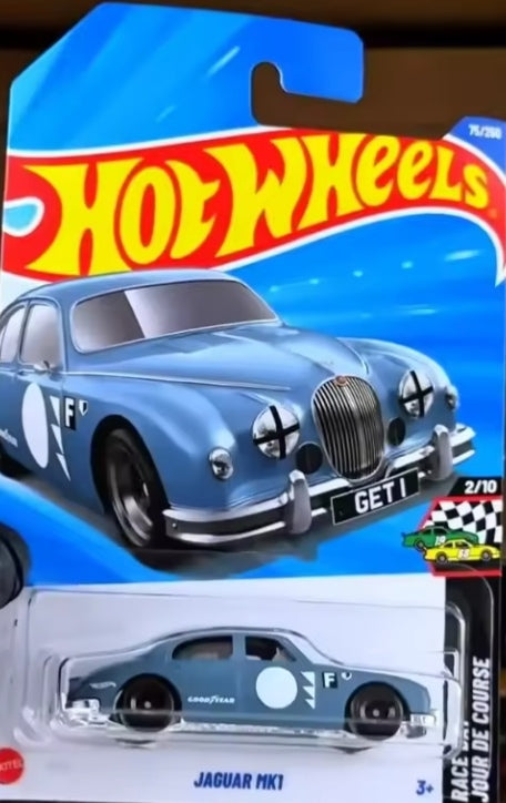 Hot Wheels Jaguar MK1 Toy Car crs tys