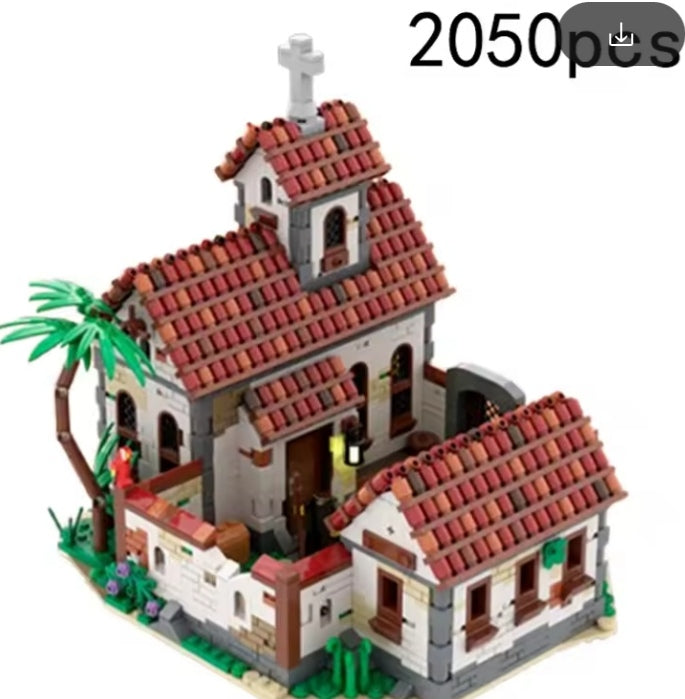 Children's Pirate Castle Building Blocks Set Toys tys bbs