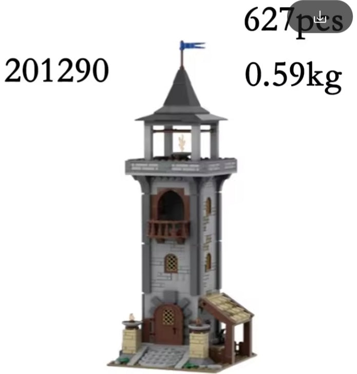 Medieval Castle Building Blocks Set Toys tys edc bbs