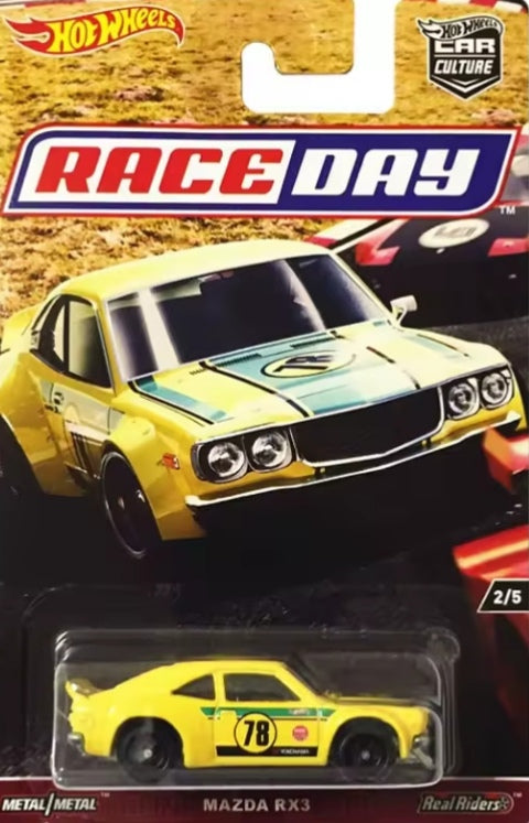 Hot Wheels Premium JDM Mazda Series "Mazda RX-3" Toy Car tys crs