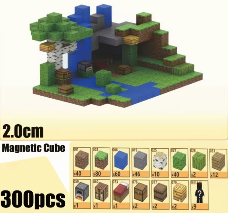 Children's Early Learning Portable Magnetic Building Blocks Set Toys tys edc bbs