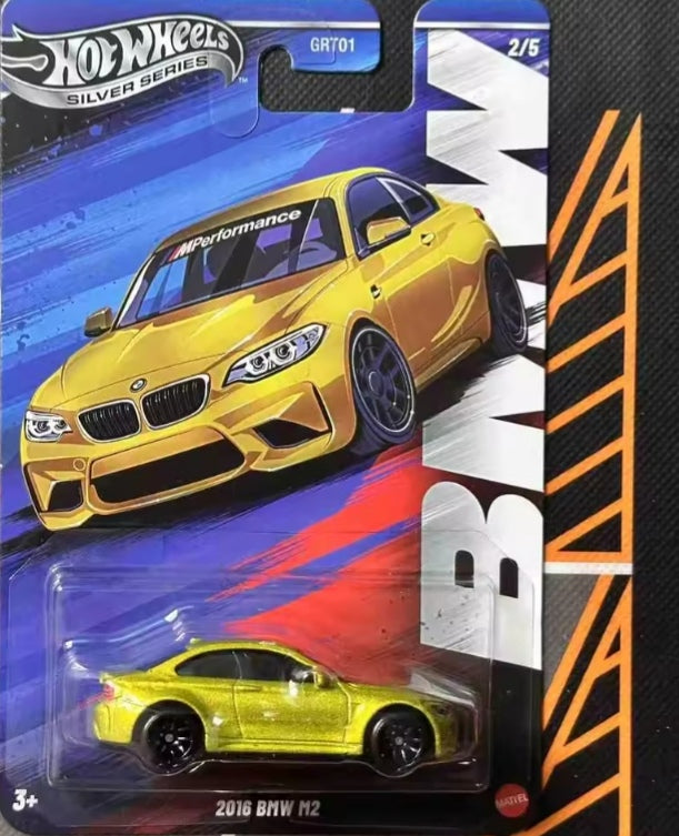 Hot Wheels 2025 BMW Silver Series "BMW M1" Toy Car tys crs