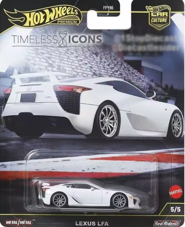 Original Hot Wheels Lexus LFA tys crs